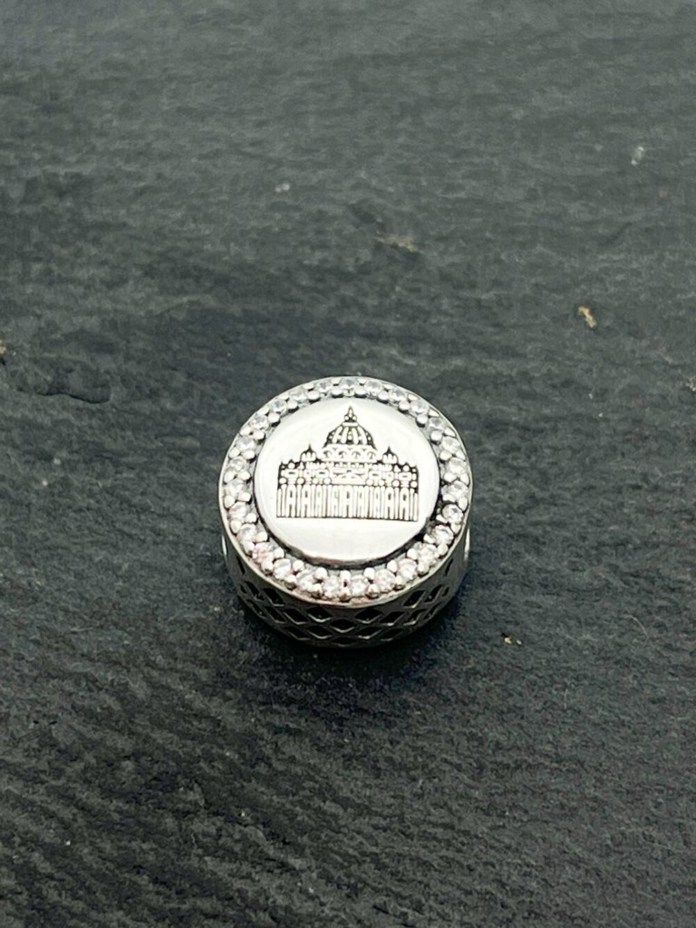 Pandora St. Peter's Basilica Roma Travel Charm Italy Sterling Silver Jewelry